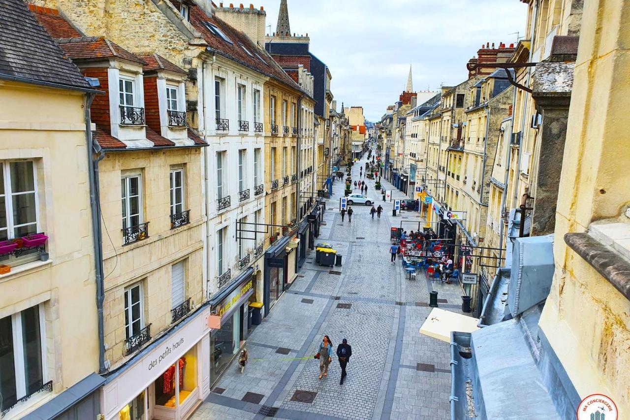 カーンLa Plume De Malherbe - Parking - Coup De Coeurアパートメント エクステリア 写真